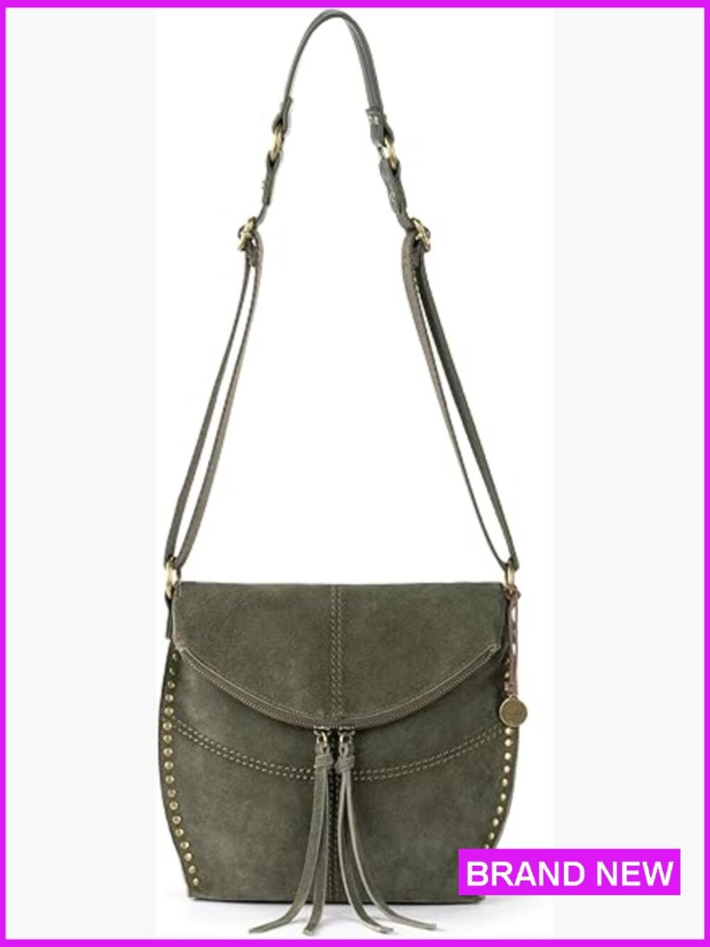 Crossbody Purse Casual Leather Shoulder Bag with Adjustable Strap Travel